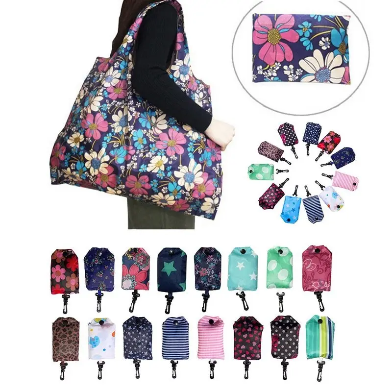 Многоразовые Пакеты для продуктов Лидер продаж складные тканевые тоуты