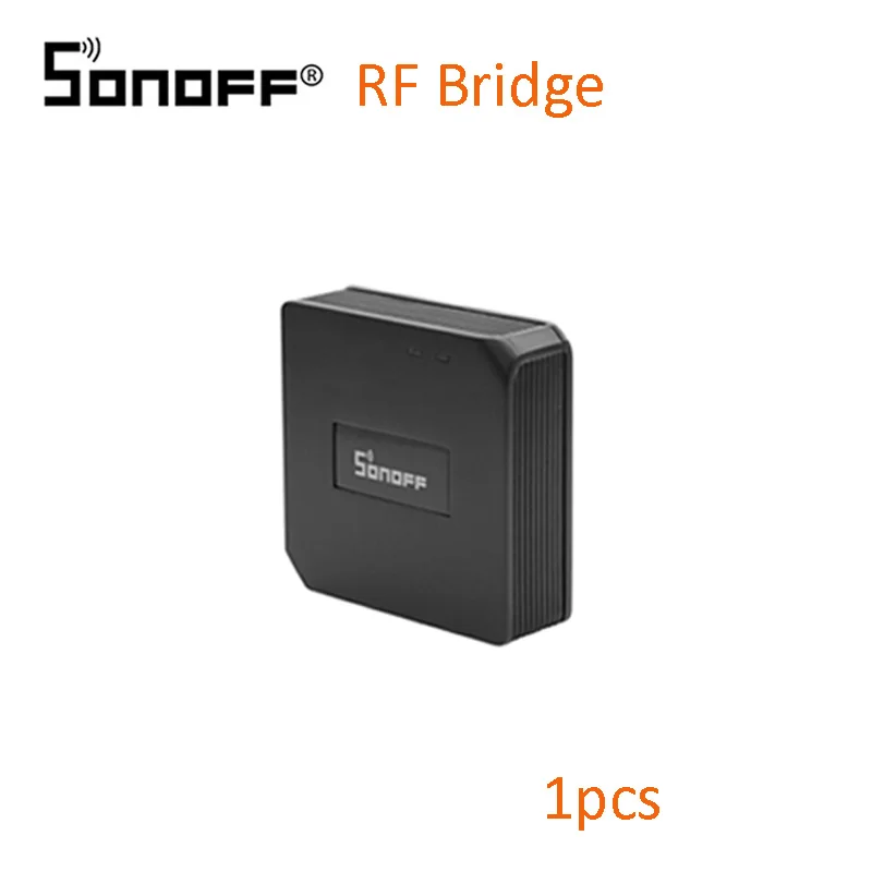 RF Bridge 1pcs Sonoff РЧ мост, 433 РЧ пульт дистанционного управления 433 к WiFi Пульт дистанционного управления, Модуль Автоматизации умного дома Wifi переключатель Diy управление Лер - Комплект: RF Bridge 1pcs
