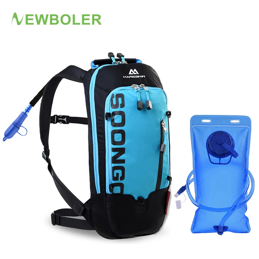 NEWBOLER Mtb Велоспорт Рюкзак гидратация дышащие 6L велосипедные сумки водонепроницаемый с дождевой крышкой дорожный велосипед рюкзак-переноска воды