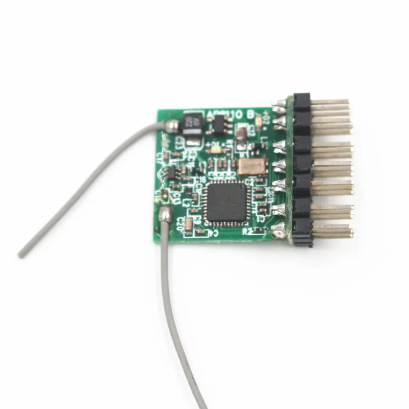 Приемник DSM2 AR6110e 2 4 ГГц приемник RX совместимый с спектр DX6i DX7 DX8 JR DSX7 DSX9 DSX11DSX12