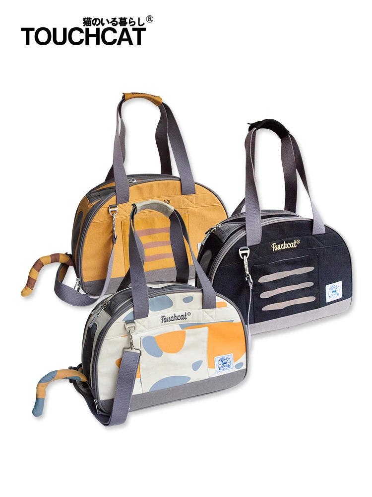 Сумка переноска Touchdog для кошек дорожная сумка собак дышащая автомобильных