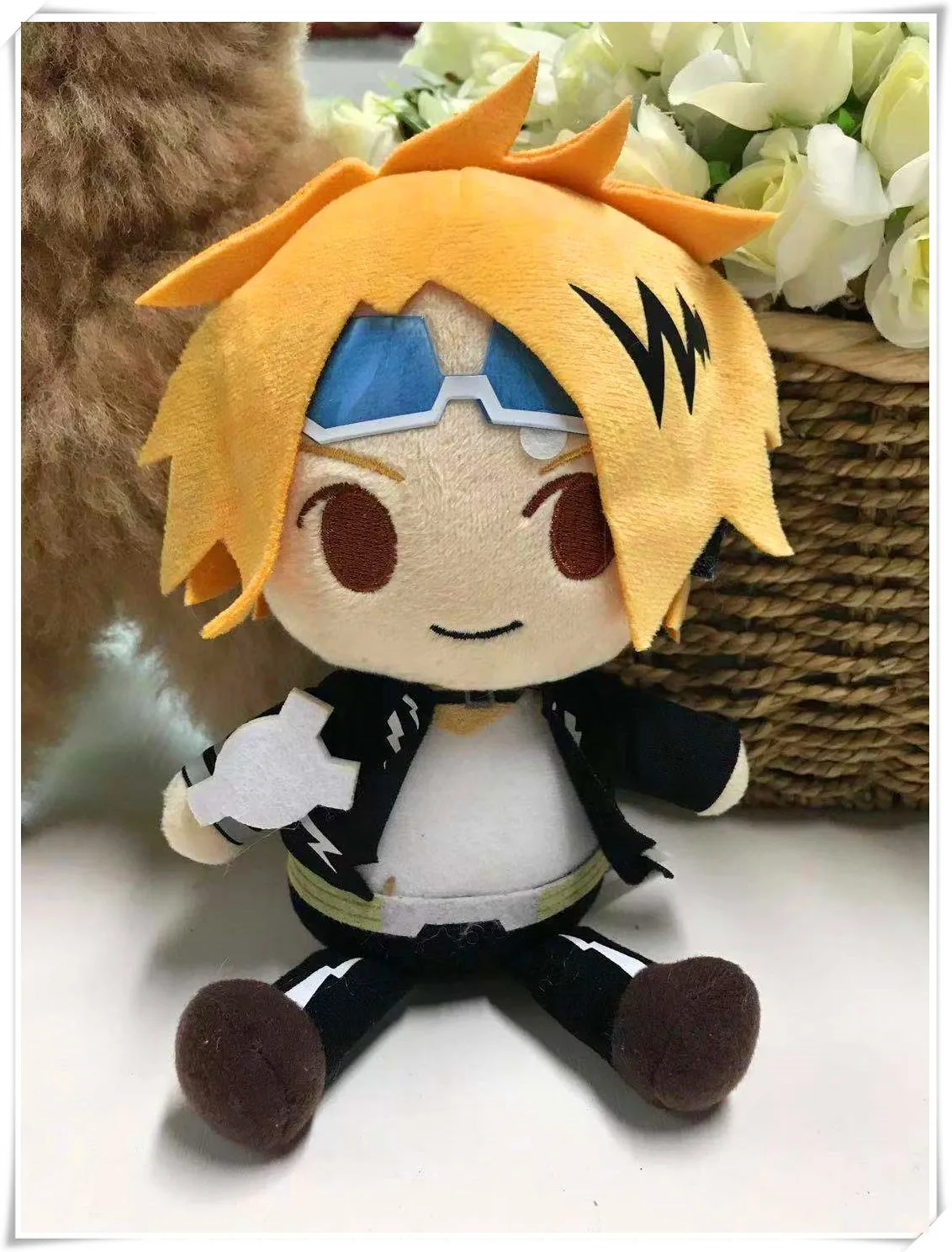 

Stuffed Anime Boku No Hero Academia Plush Doll Midoriya Izuku Ochaco Uraraka Kaminari Denki Kirishima Collectible Kids Gift Toys