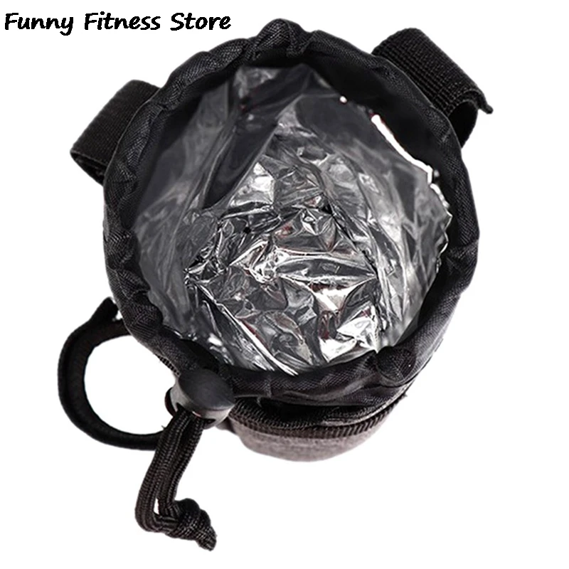 

Water Bottle Holder Bag Bicycle Insulation Cup Drink Holders Cage Bike Front Handlebar Hanging Pouch Drinkware Storage Bags New