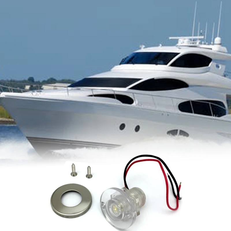 

LED Light White Color PC Courtesy Light for Boat Yacht Marine Accessories