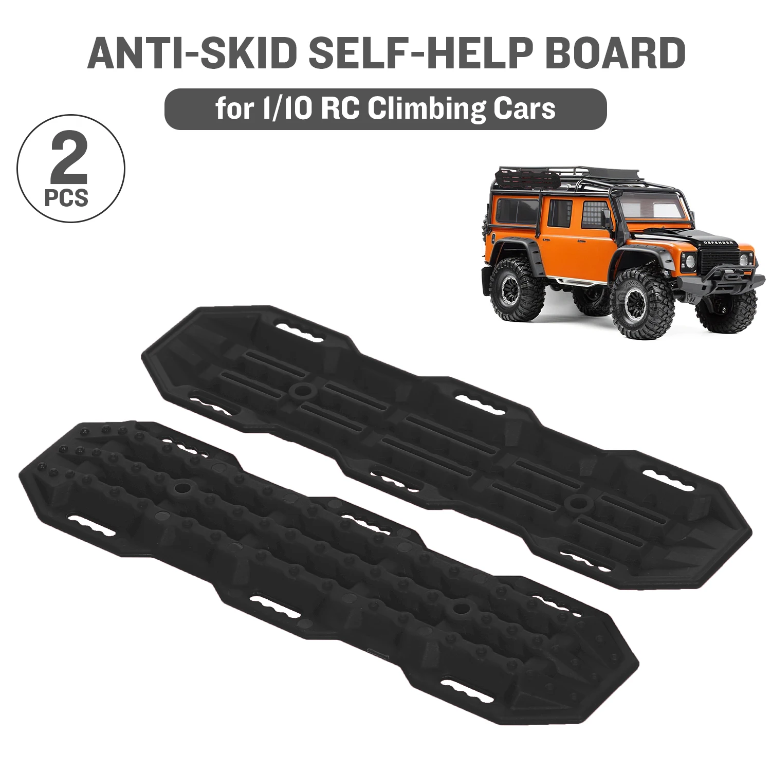 Противоскользящая Автомобильная плата автозапчасти для 1/10 RC Crawler Car TRX4 Defender Bronco