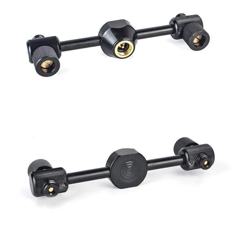 Адаптер для горелки кемпинга с одной на две выходы из алюминиевого сплава