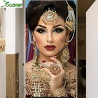 5D DIY алмазная живопись арабский макияж для девушек большие искусственные квадратные круглые алмазные Стразы Вышивка для женщин YY4493