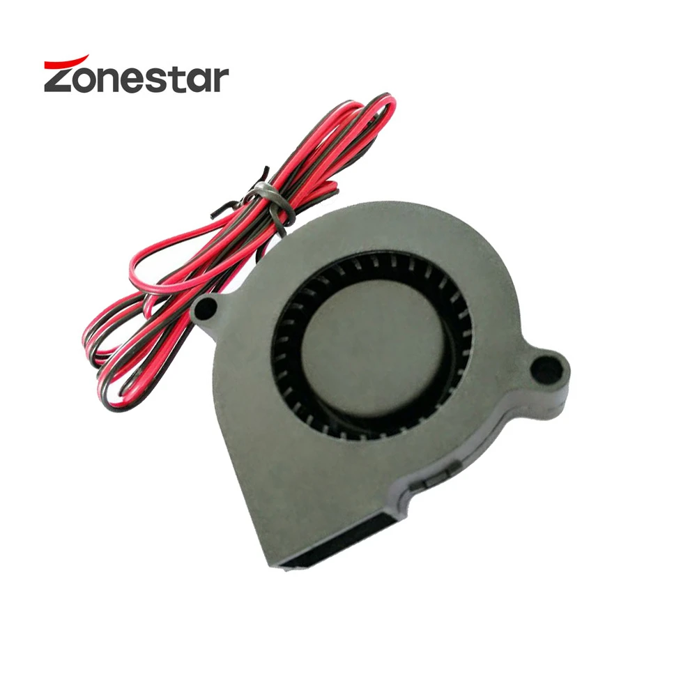 ZONESTAR 50 мм Х 10 Вентилятор Дует Экструдер Охлаждения Вентиляторы Головка Принтера