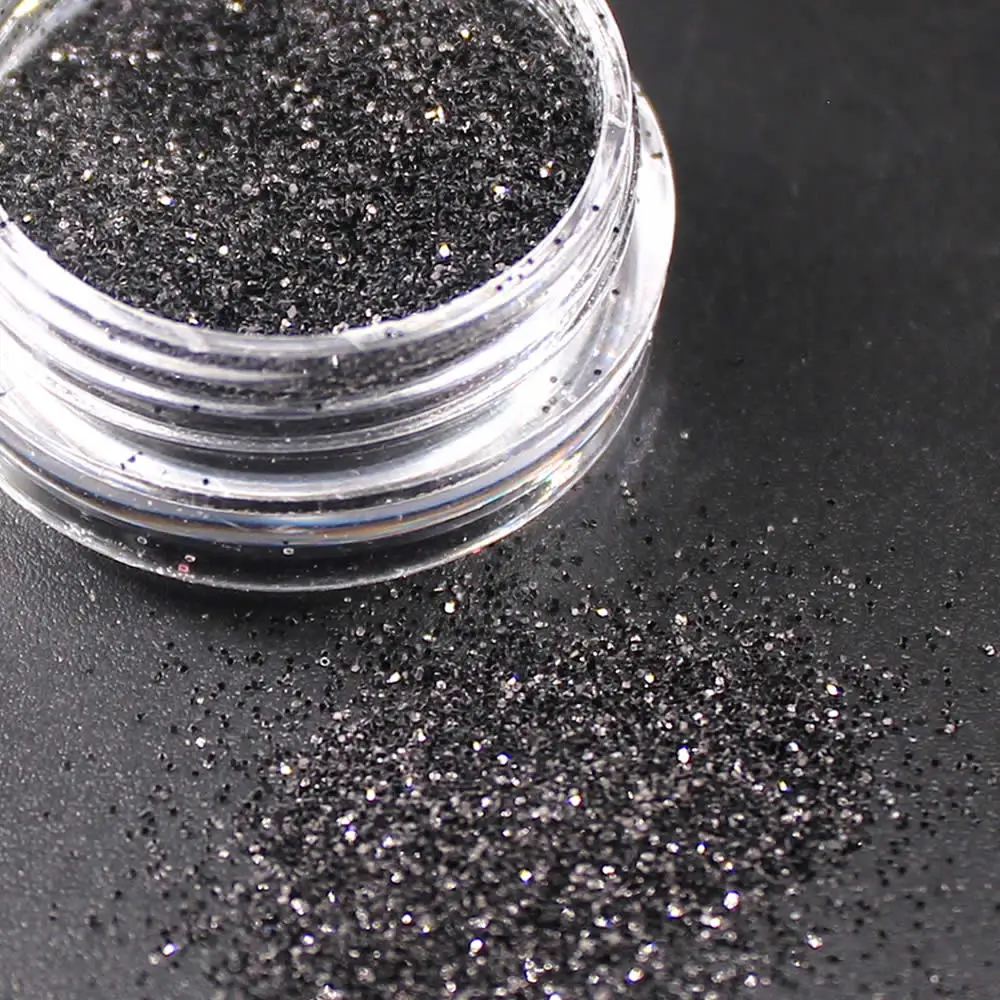 Модные Блестящие Блестки для ногтей 12 цветов хлопья снега смешанные