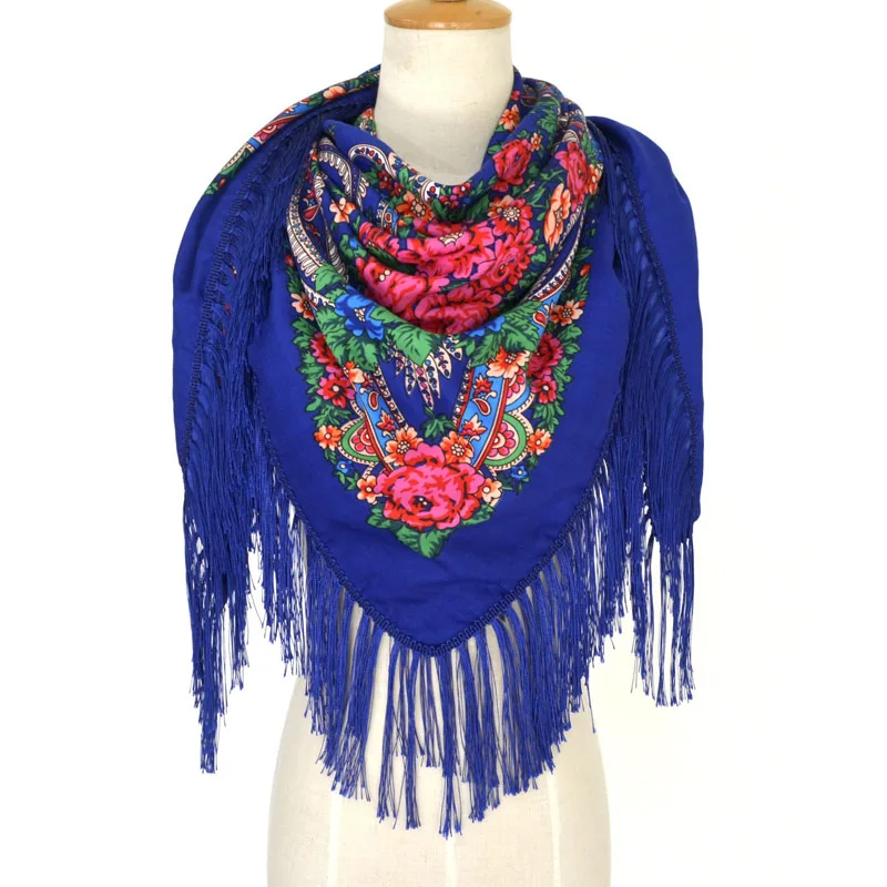 Горячая новинка 2019 женский шарф большого размера в русском национальном стиле с