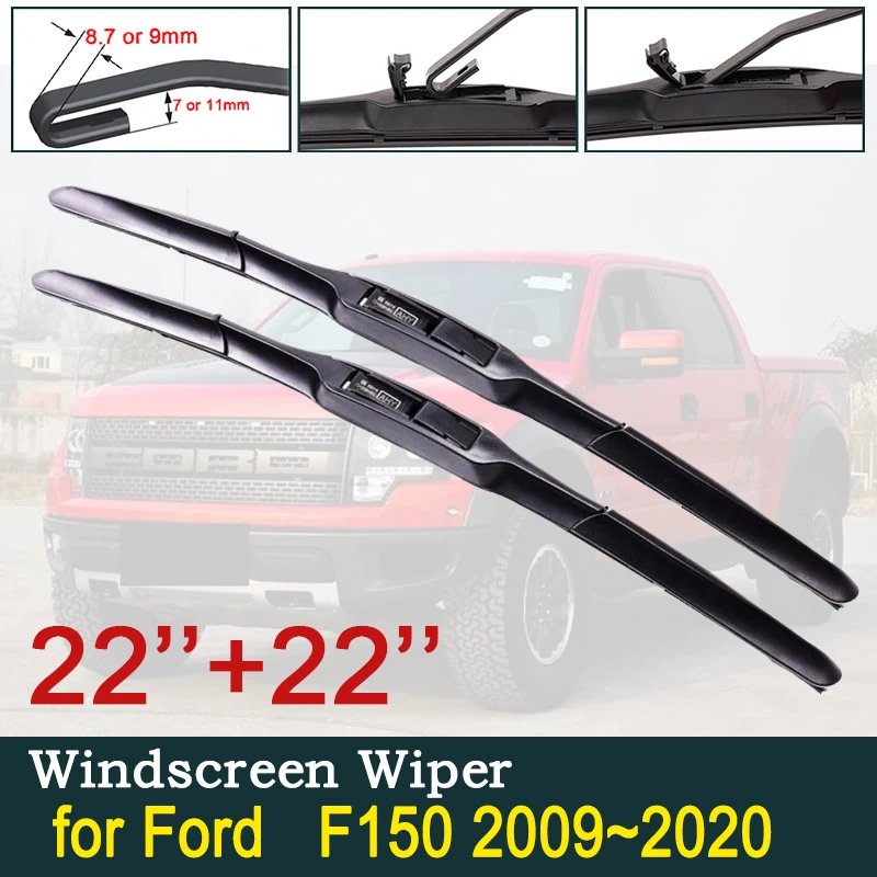Для Ford F150 2009 ~ 2020 F-150 автомобильный стеклоочиститель Raptor LOBO XL XLT лобовое стекло