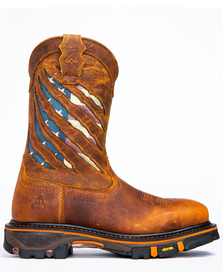 

New Classic Denim Boots V-bottom Genuine Goodyear Handicraft Men's Boots Round Head Locomotive Boots YX153