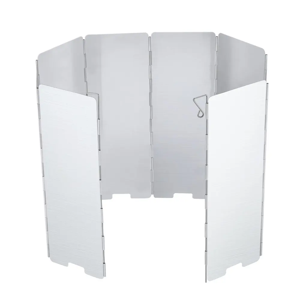 Увеличенный портативный складываемый алюминиевый сплав ветровое стекло для