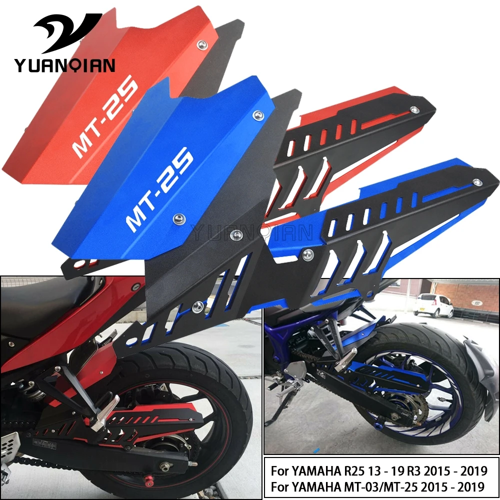 

YZFR3 R25 YZFR25, заднее крыло мотоцикла, брызговик для YAMAHA MT03 MT25 MT03 25 2015-2019 2016 2017