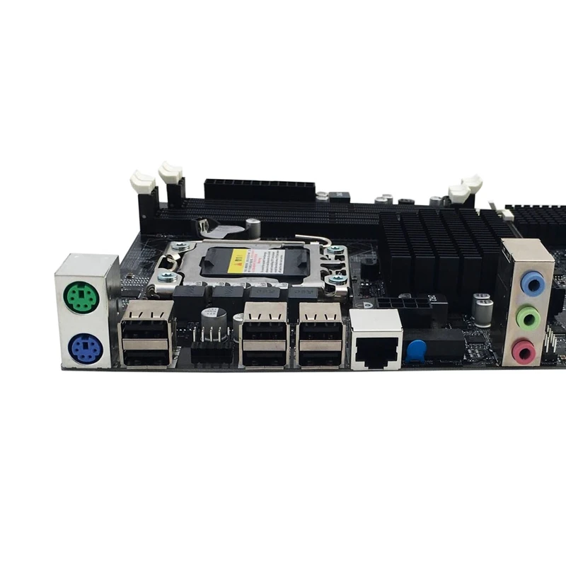 X58 LGA1366 материнская плата 4 канала DDR3 регистровая и ecc-память блок питания ATX для Intel