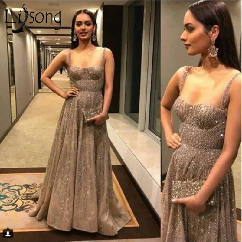 Блестящие Длинные вечерние платья с блестками 2019 элегантные для выпускного