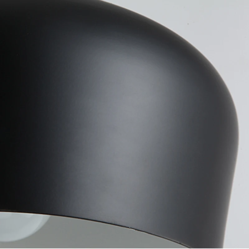 

American Vintage Ceiling Lights Living Room Bedroom Dining Kitchen Lamp Black Industrial Retro Loft Aluminum Lighting Fixtures