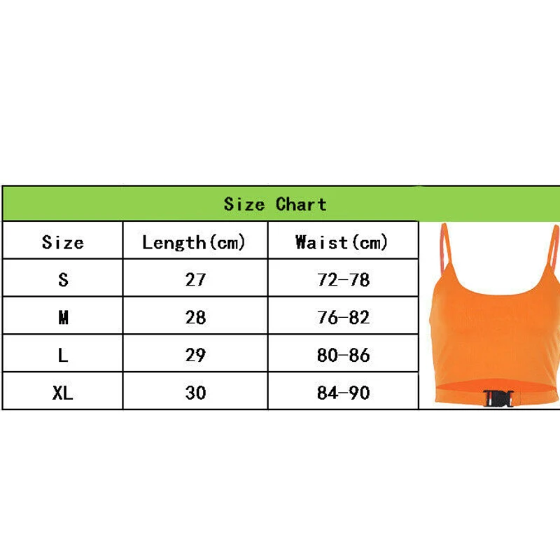 

Meihuida Fluorescent Green Black Spaghtetti Strap Crop Tops Harajuku Solid Sleeveless Camis Vest Neon Streetwear Mujer