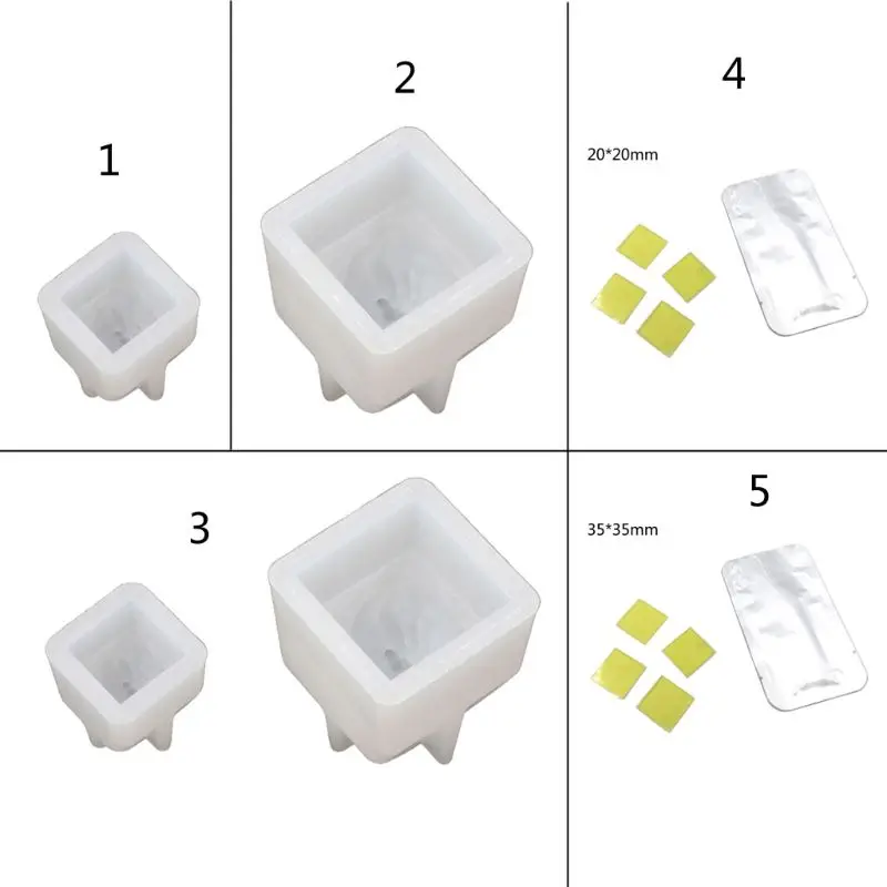 DIY Статуэтка китайского дракона штамп смолы плесень Императорский нефрит печать