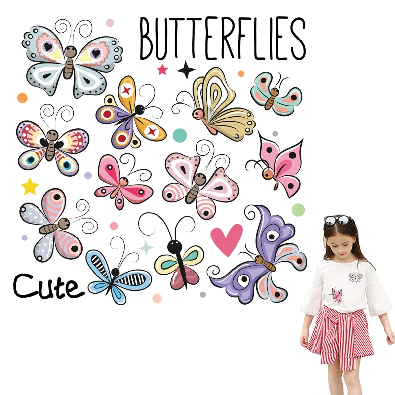 Наклейка сделай сам из мультфильма нашивки в форме животных для одежды железная