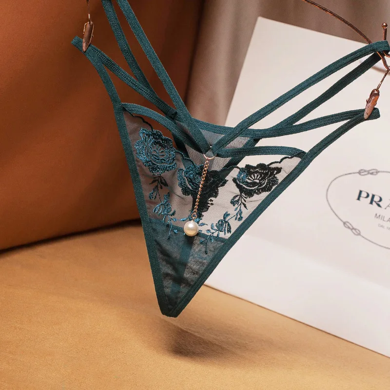 

Сексуальные стринги CHEMA на бретельках, женские трусики, бандажные стринги, стринги, стринги и трусики, сексуальные стринги с вышивкой