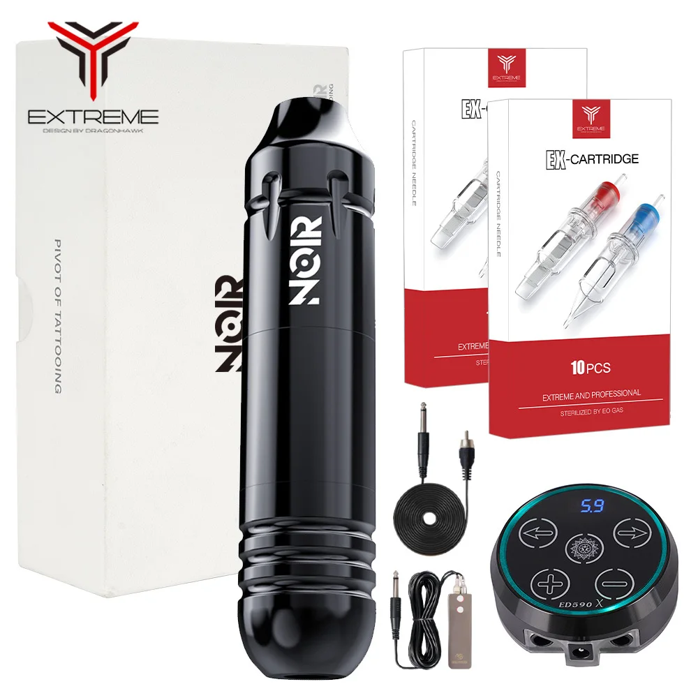 

New Strong Iron Core Motor RCA Interface Rotary Tattoo Machine Pen Kit Permanent Makeup Cartridges Tatttoo Machine Accesories