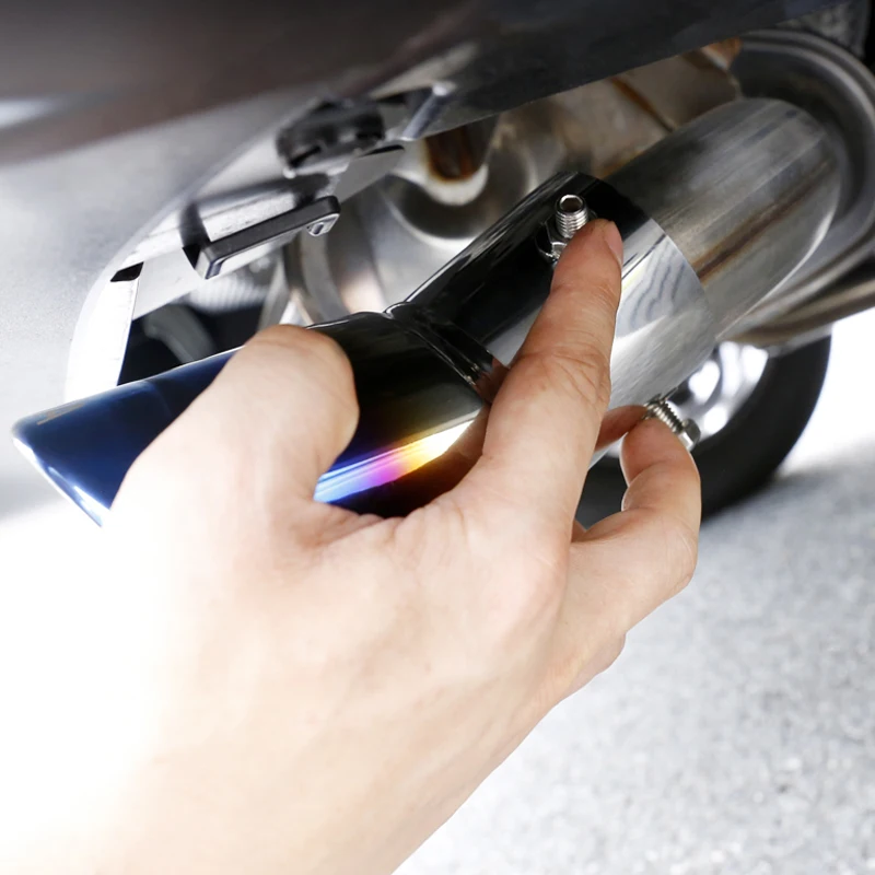 Жеребенок сжигание нержавеющая сталь задняя выхлопная труба глушителя