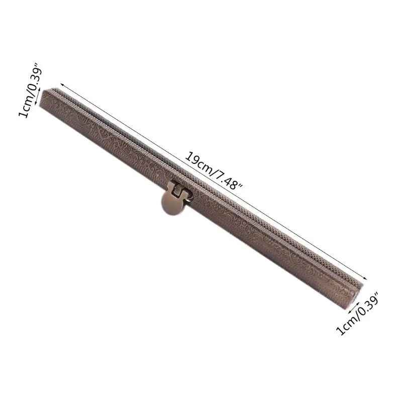

1PC 19cm Metal Purse Frame For Wallet Making DIY Bags Accessories New 2021