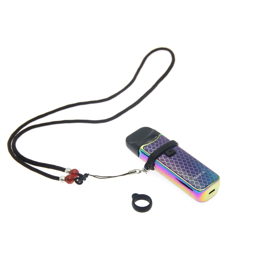 Универсальный силиконовый соединитель ожерелье из агата шнурок для вейпа