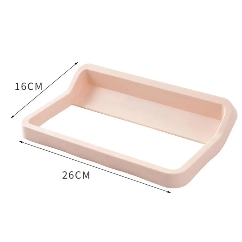 

Bathroom Wall Mounted Punch-free Space-saving Slipper Rack Shoes Hanger Shelf