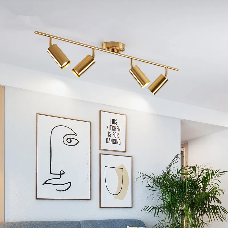 Регулируемый потолочный светильник s коридор металлический светодиодный E27