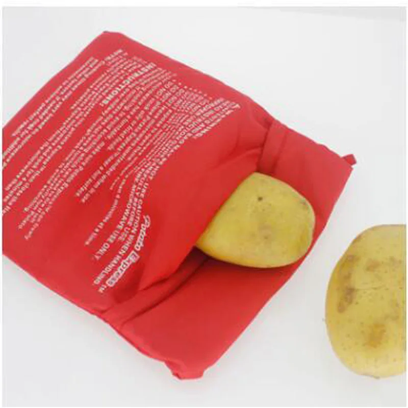 1 шт. красный моющийся мешок для запекания микроволновая печь выпечки пакет