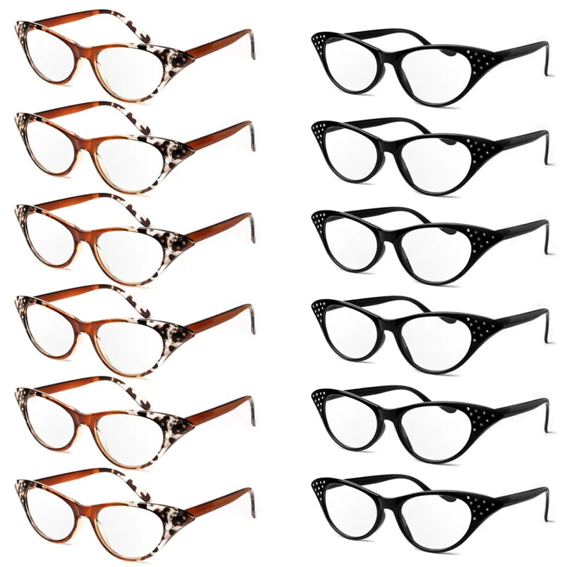 Lunettes de lecture Femmes Lunettes de lecture Lunettes de Strass ручек на выбор