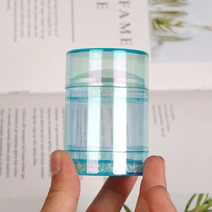 Набор для штамповки французского маникюра, голографический силиконовый уплотнитель и скребок размером 4 см, размер XL, 1 шт.