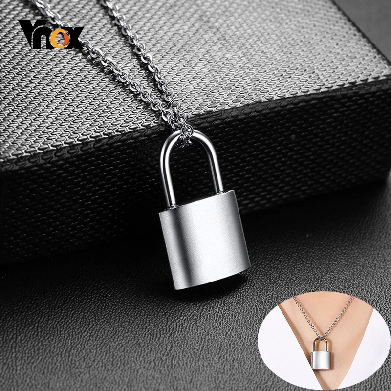 Vnox Рок Панк Висячие ожерелья для женщин вечерние ювелирные изделия из