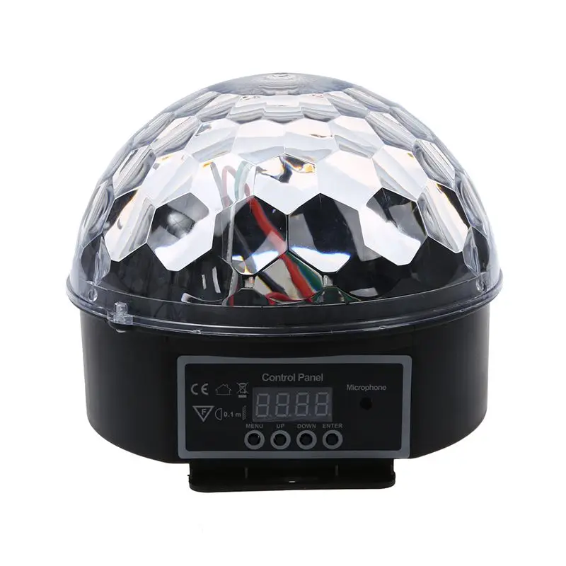 DMX512 Освещение сцена DJ лампочка для дискотеки светодиодный RGB лампа хрустальный