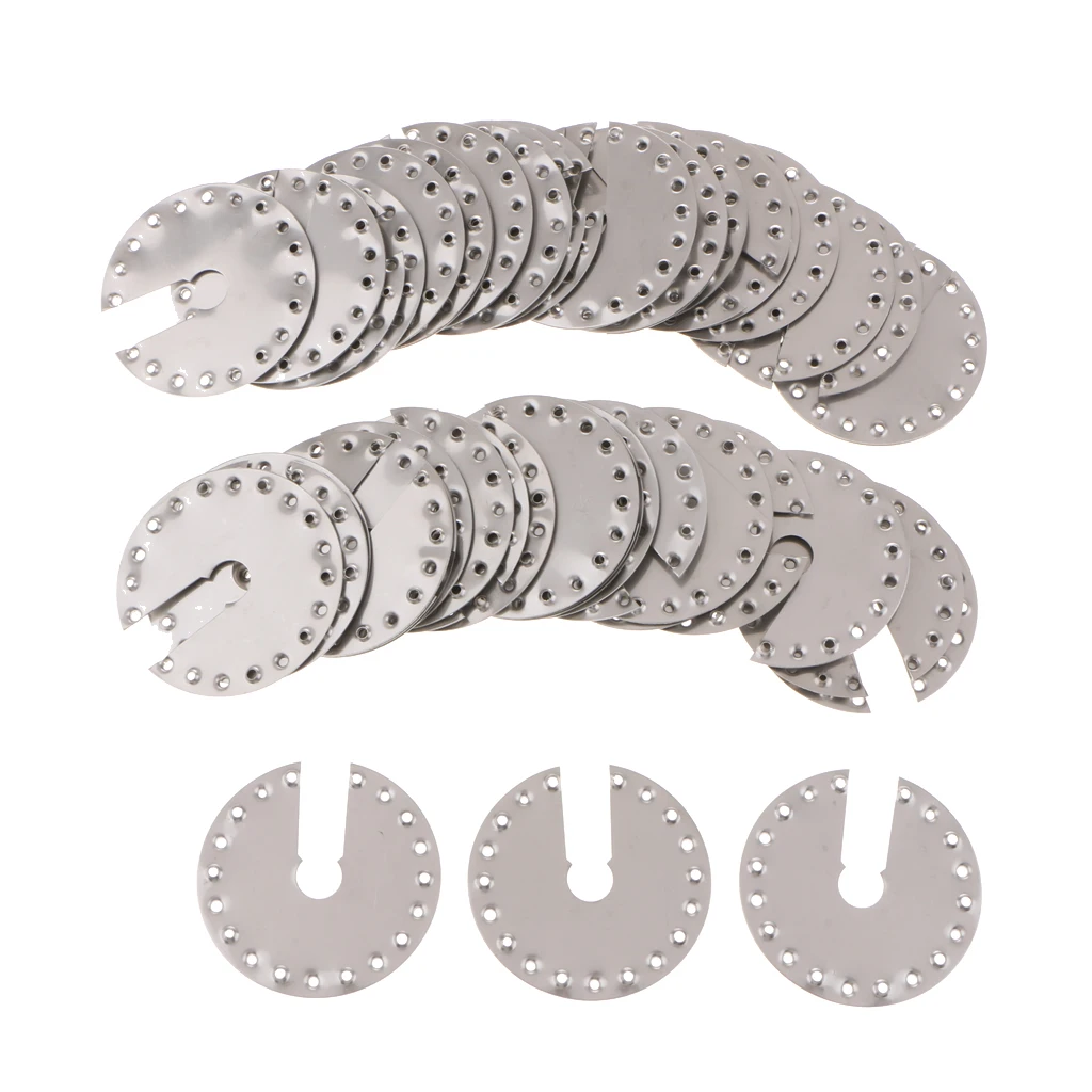 50 шт./компл. солнечная панель PV Заземляющий зажим/шайба/прокладка 45x45mm |