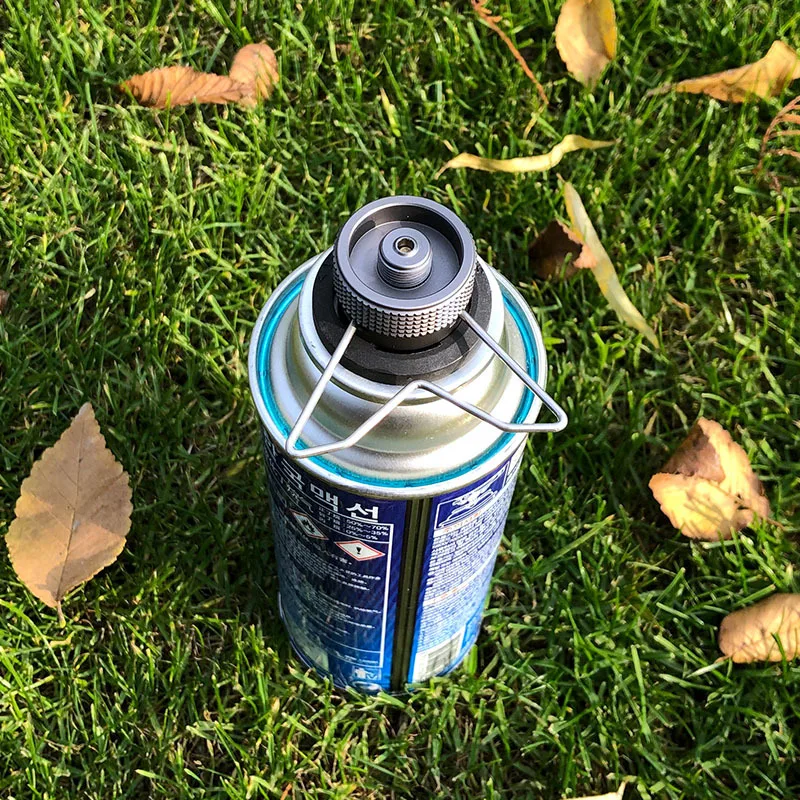 Портативная походная Кассета из алюминиевого сплава газовый канистра коннектор