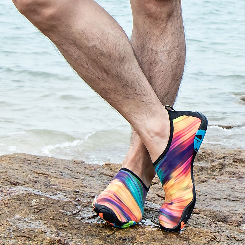 

Men Women Aqua Shoes Sneakers Quick Dry Swimming Footwear Unisex Outdoor Breathable Upstream Beach DXH