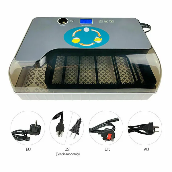 Инкубатор для птицы цифровой полностью автоматический инкубатор цыплят уток 12