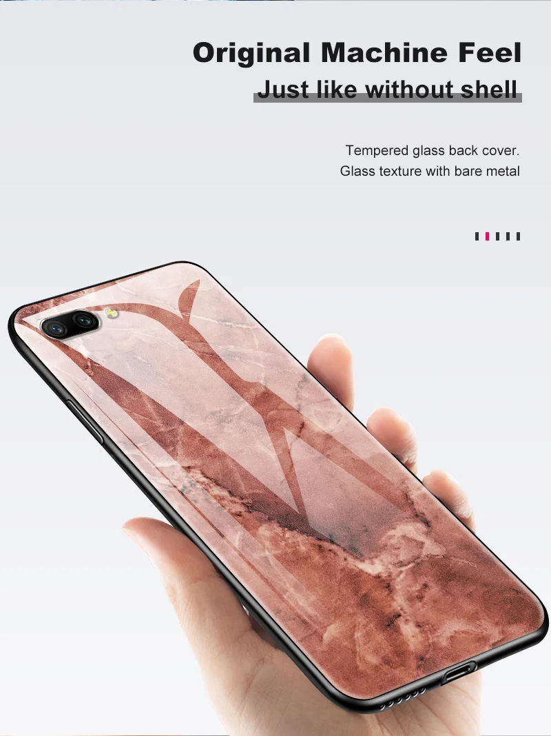 Чехол из закаленного стекла для huawei Enjoy 9s Honor 7A Pro 7C 7X 8A 8X9 10 Lite Magic 2 Play mate 20 Pro Nova2 3 4 Design Sky shell