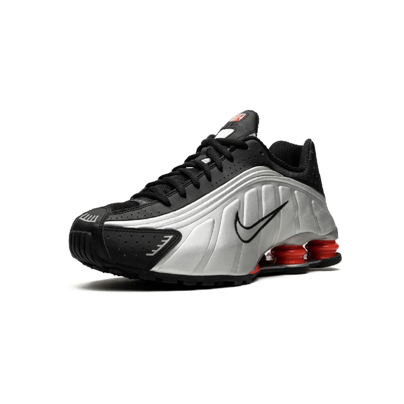 Оригинальный Новое поступление NIKE SHOX R4 кроссовки мужские кроссовки|Беговая