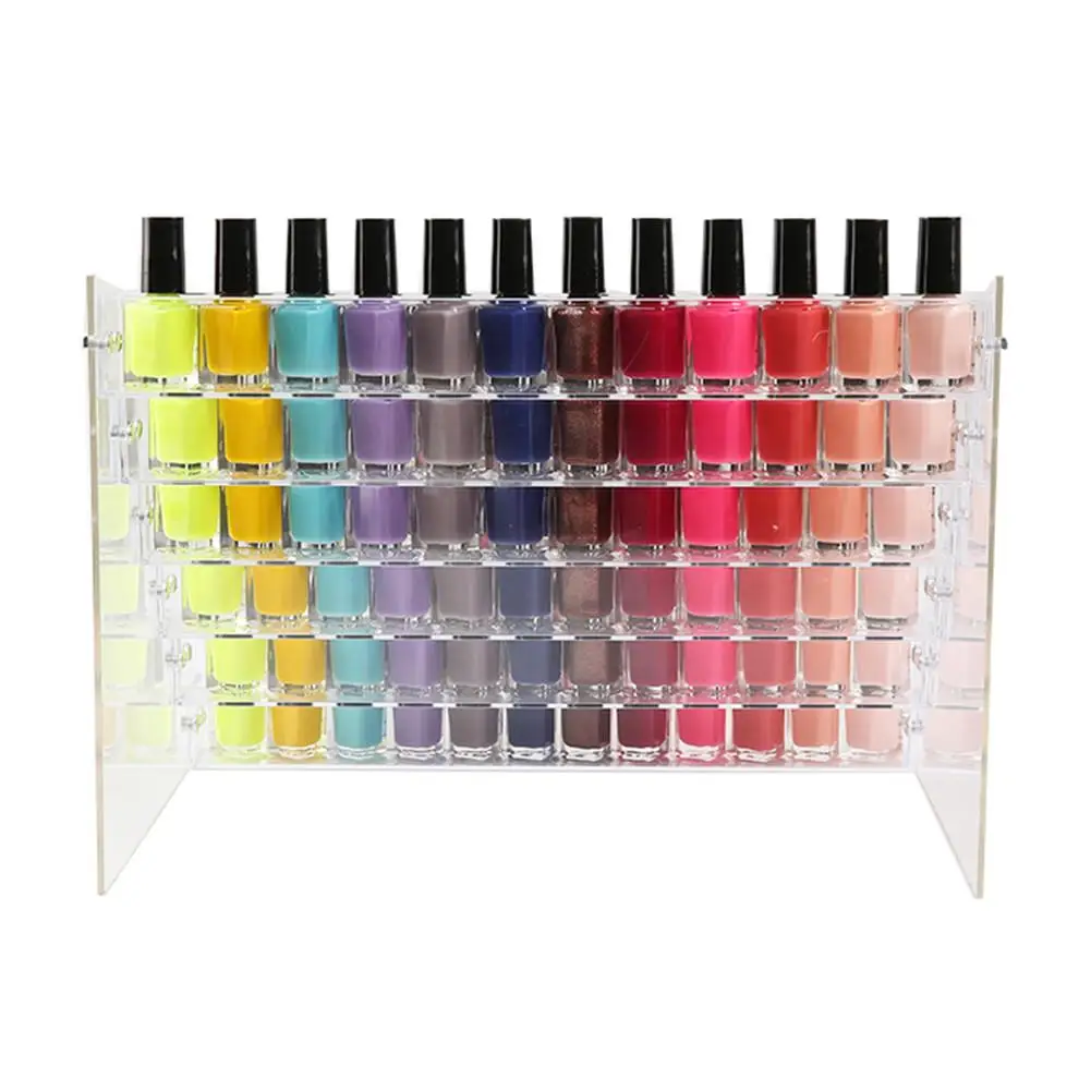 Многослойный держатель для лака ногтей органайзер многофункциональная