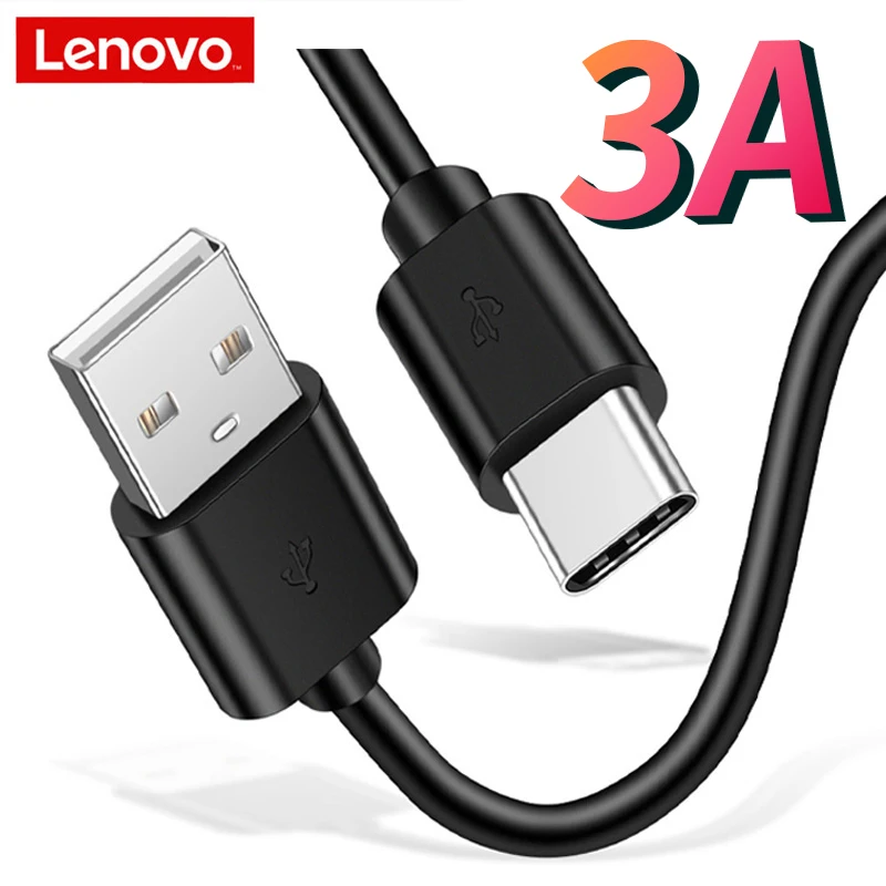 Кабель для зарядки телефона lenovo 1 м 5 в 3 а кабель быстрой типа C Защита окружающей