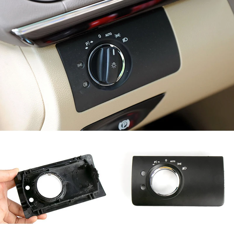 

Аксессуары для автомобильного интерьера, передняя фара кнопка включения Панель Накладка для Benz W164 ML GL 300 350 450 500 2007-2011