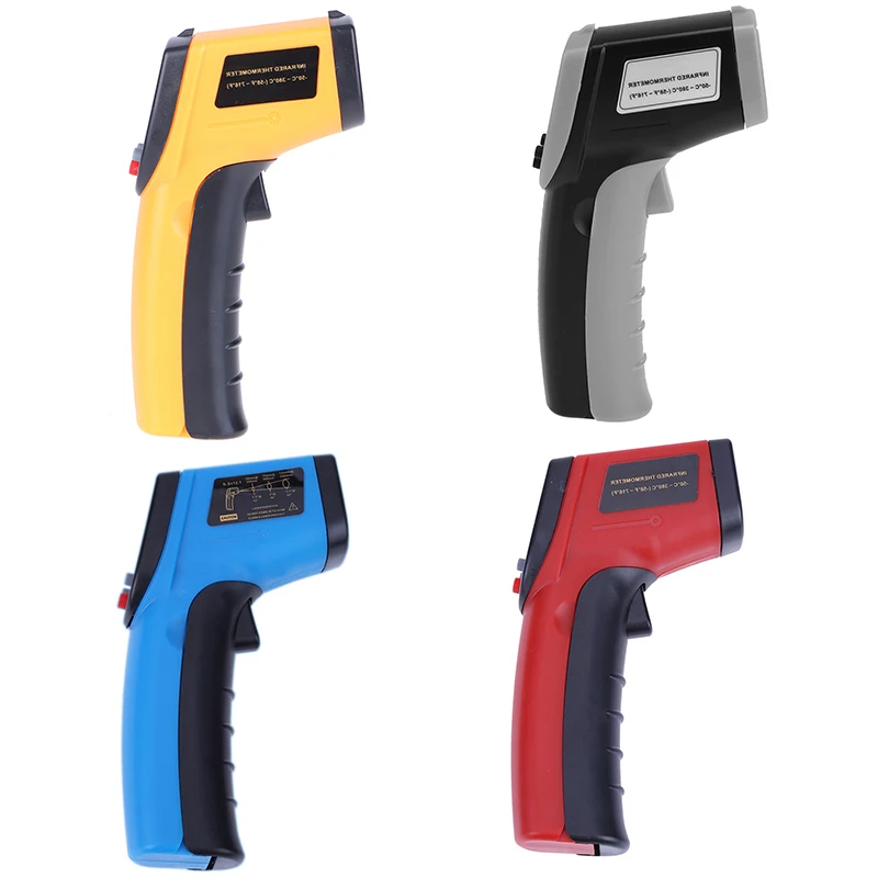 ЖК ИК инфракрасный термометр Бесконтактный цифровой пирометр измеритель