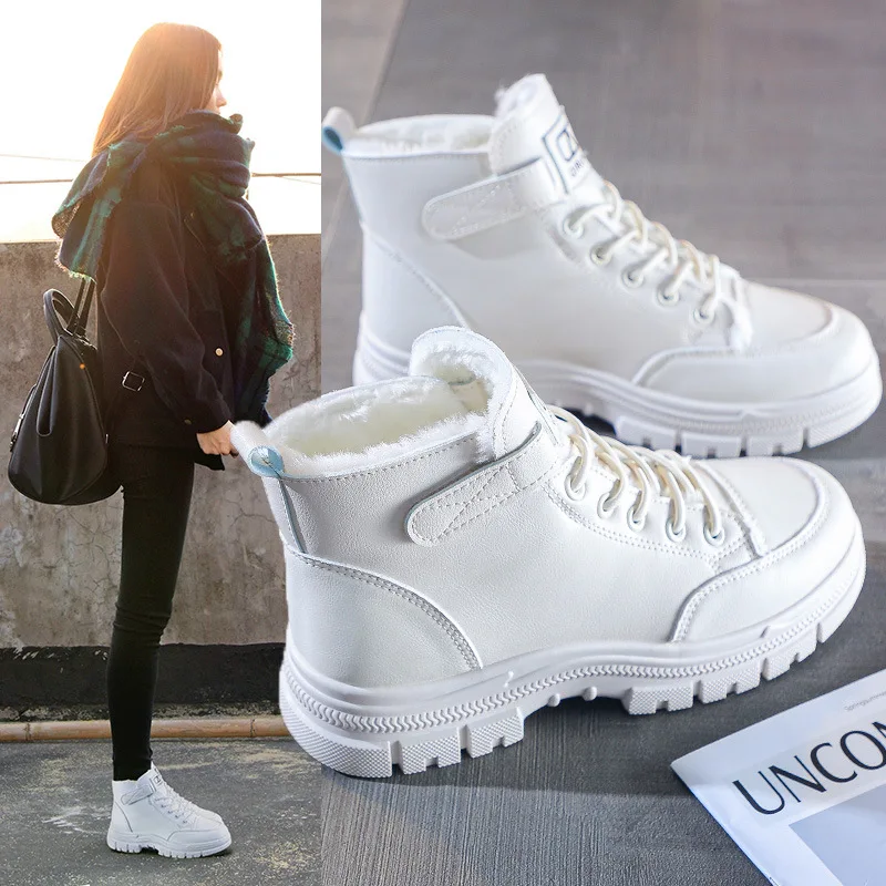 

Новинка Осень-зима 2021, бархатные Винтажные ботинки Martin, женская модная утепленная женская обувь, повседневные Винтажные ботинки для женщин