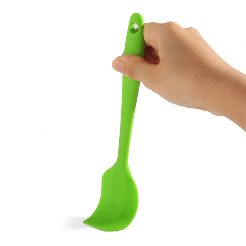 Cake Tools Silicone Cream Spatula Mixing Batter Scraper Brush Heat Resistant Non-stick Home |