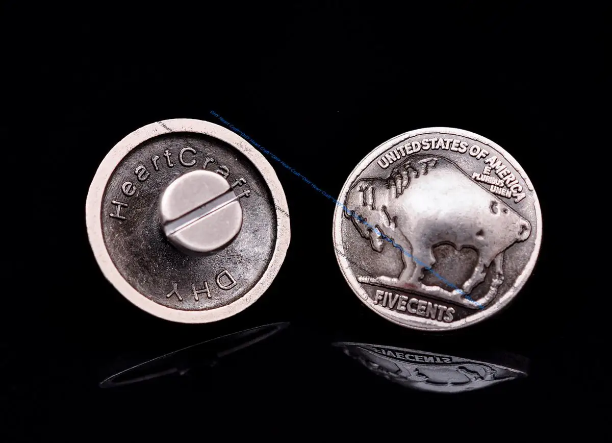 10X Античная Серебряная основа с винтовой головкой для ремня аксессуары