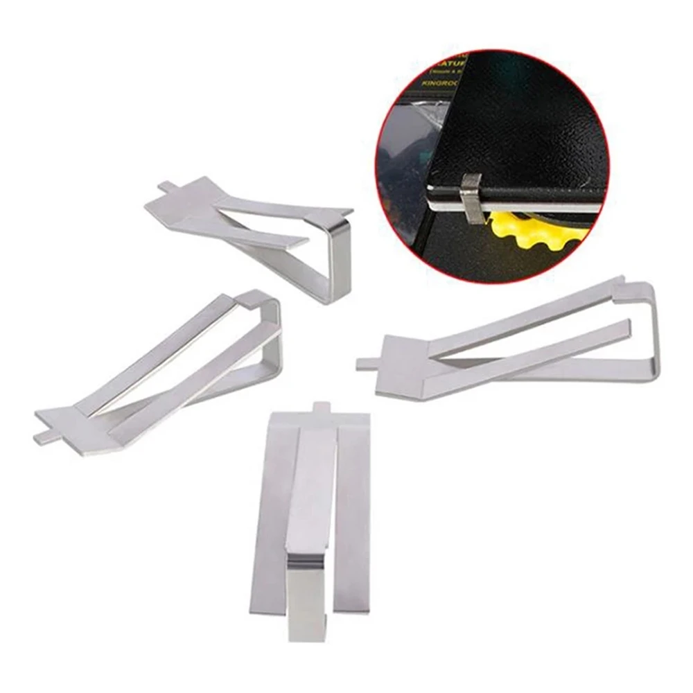 

4 предмета в комплекте из стекла и нержавеющей стали с подогревом 3D принтер аксессуары для построения платформы фиксатор радиатор зажимы 3D ...